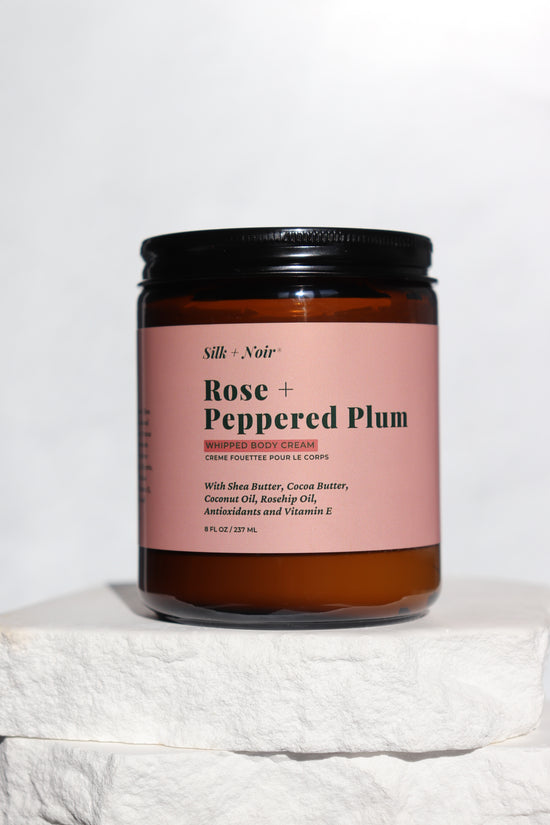 Rose + Peppered Plum Whipped Body Cream