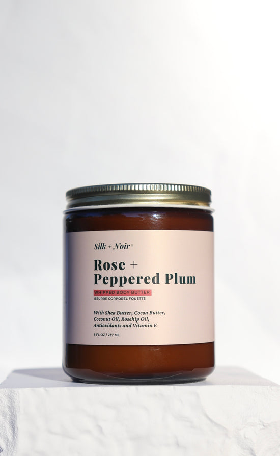 Rose + Peppered Plum Whipped Body Butter