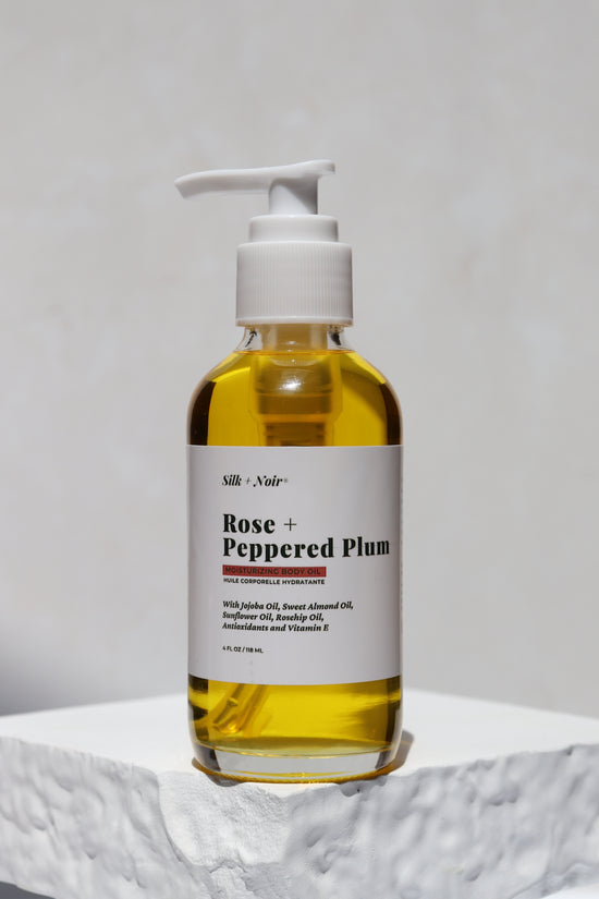 Rose + Peppered Plum Moisturizing Body Oil
