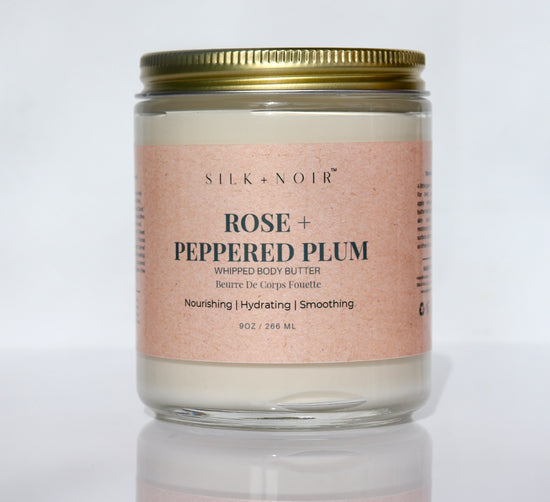 Rose + Peppered Plum Whipped Body Butter