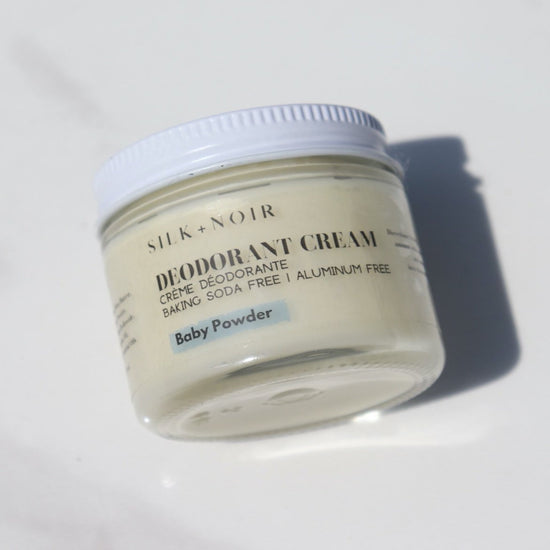 Baby Powder Deodorant Cream | Aluminum & Baking Soda Free